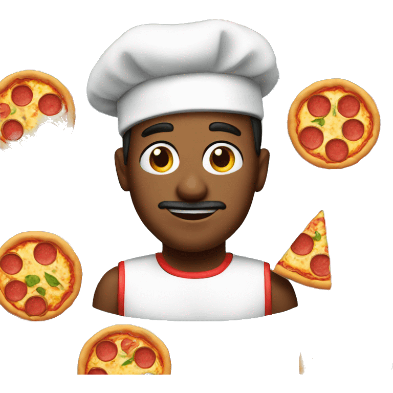 Pizza man emoji