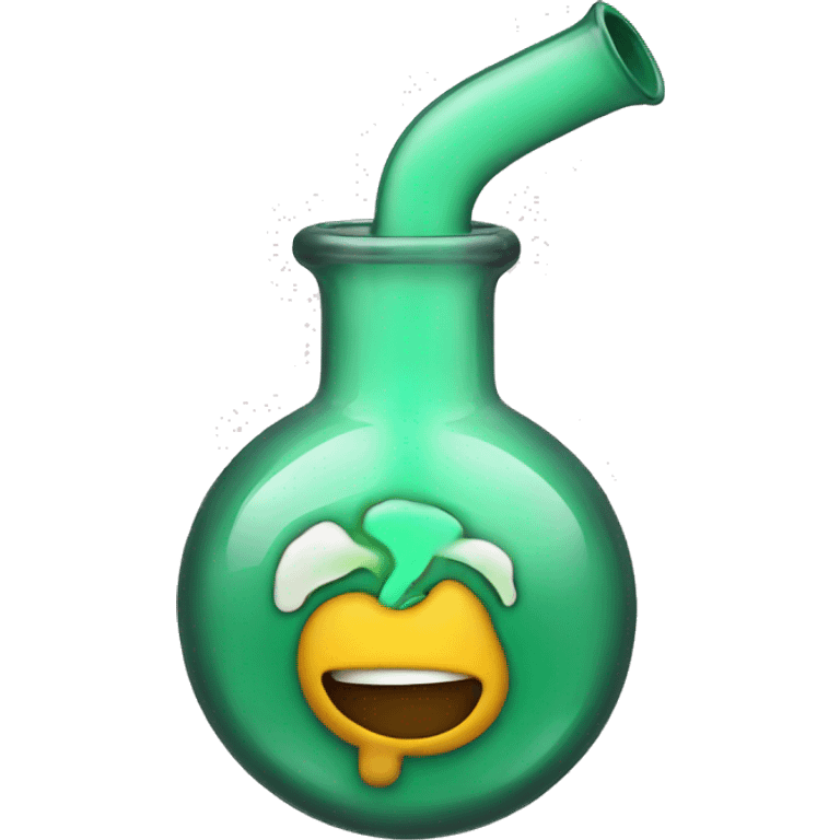 bong with smoke emoji