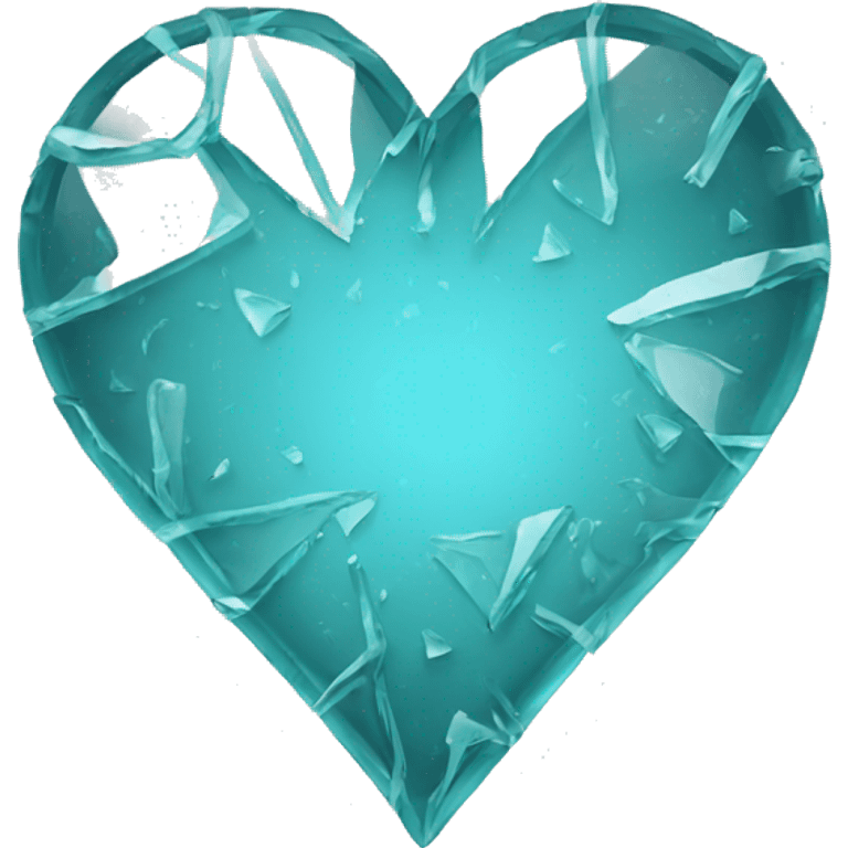 broken glass heart emoji