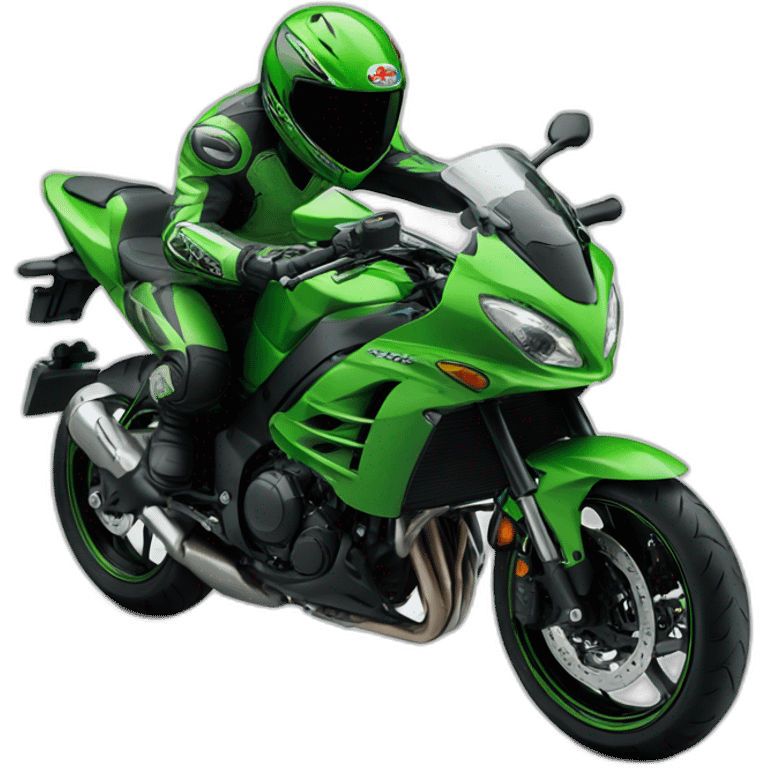 Moto kawasaki emoji