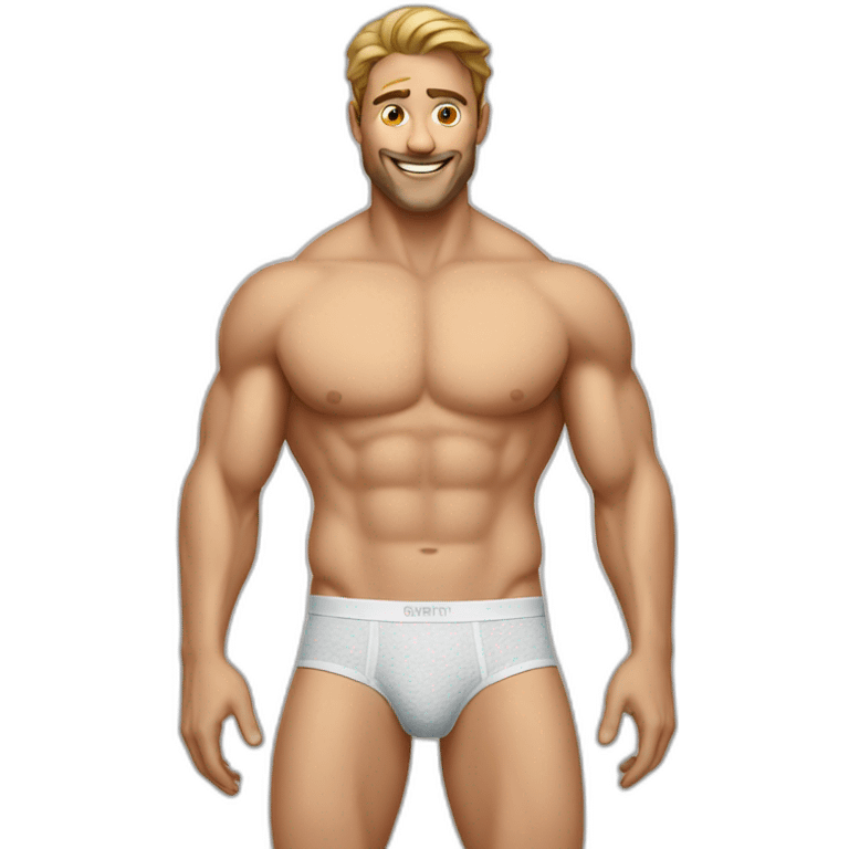 sexy man's underwear emoji