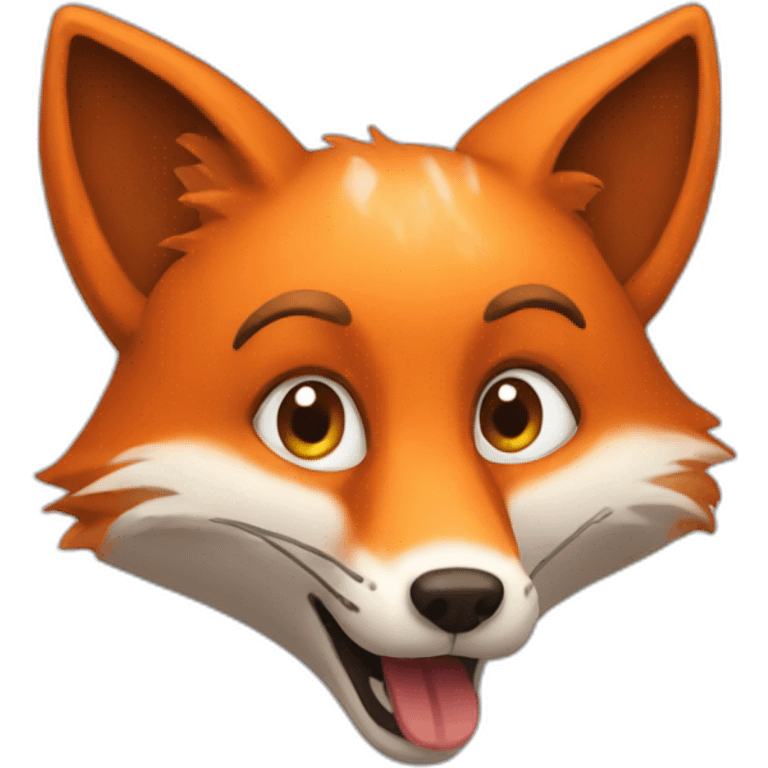 smelly fox emoji