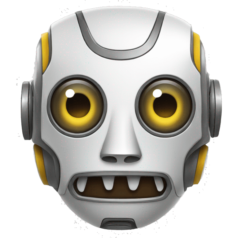 funny robot emoji