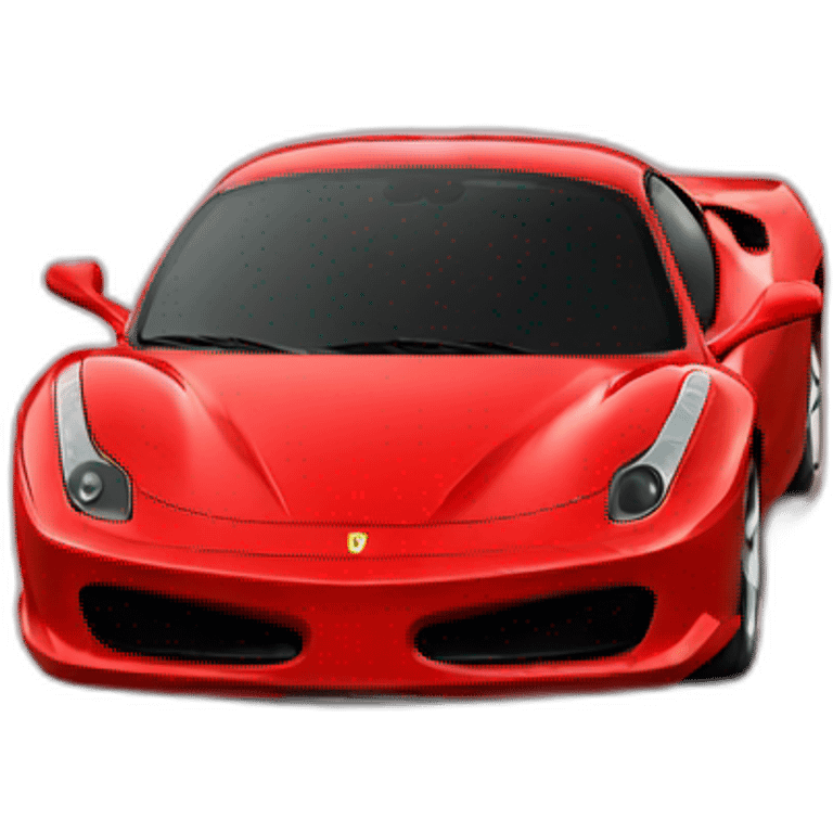 Red Ferrari emoji