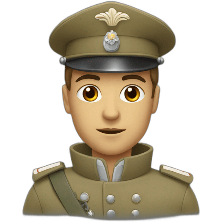 Soldat au garde-à-vous emoji