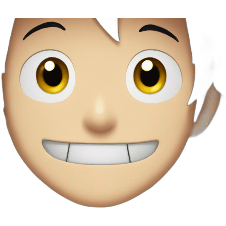 Luffy smiling emoji