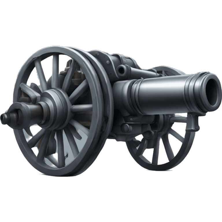 Gatling gun emoji