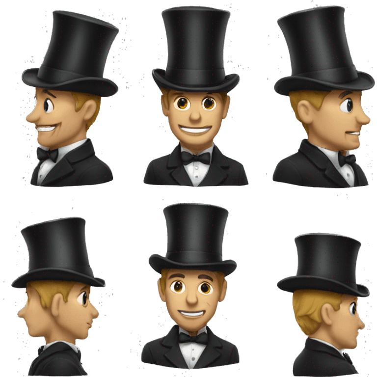 Tophat emoji