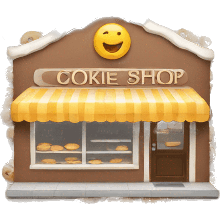 Cookie shop emoji