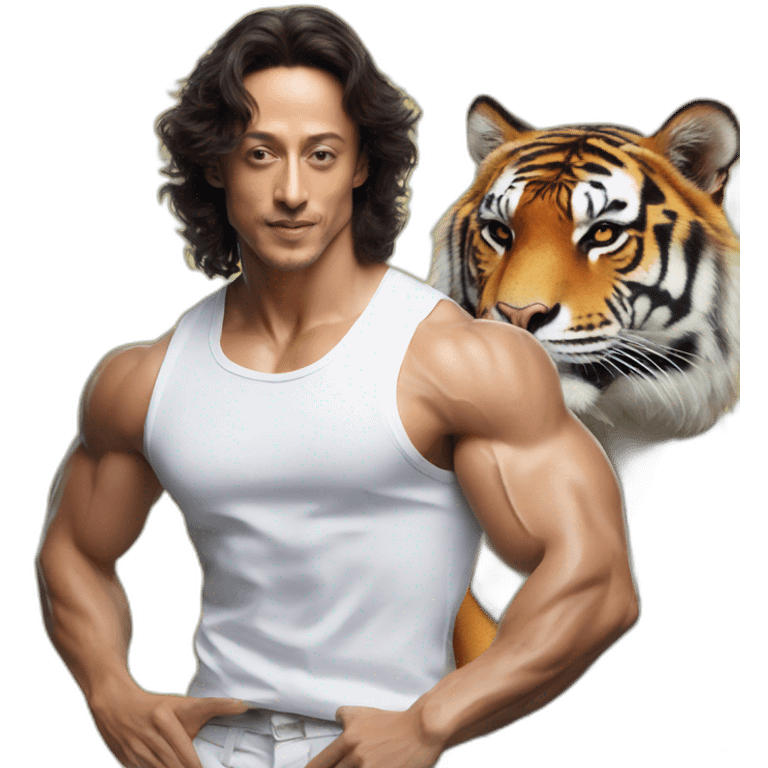 Tiger shroff emoji