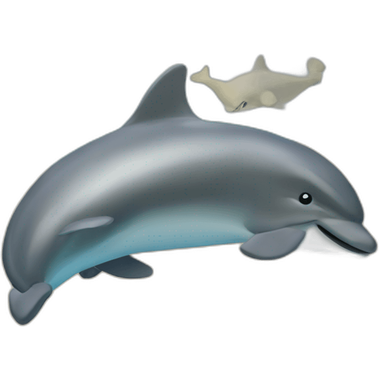 Phoque et dauphin emoji