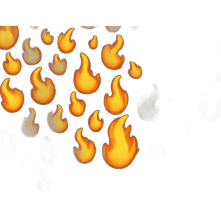 Cœur avec flamme emoji