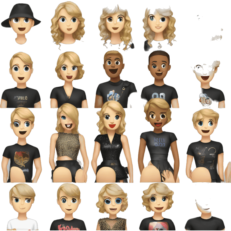 Taylor Swift eras tour emoji