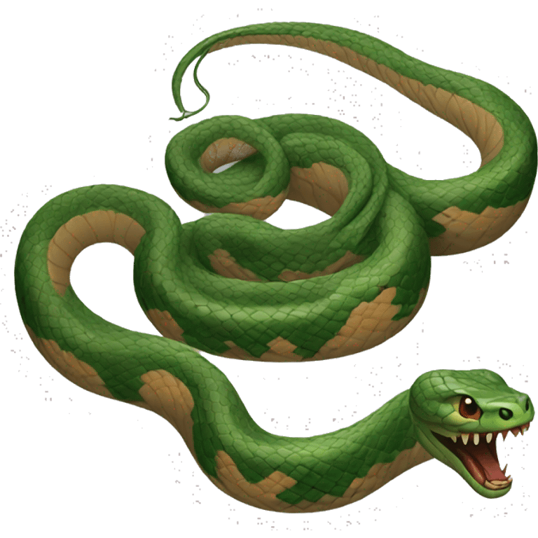 Snake tattoo emoji