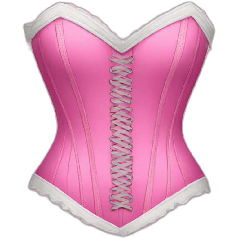 pink corset emoji