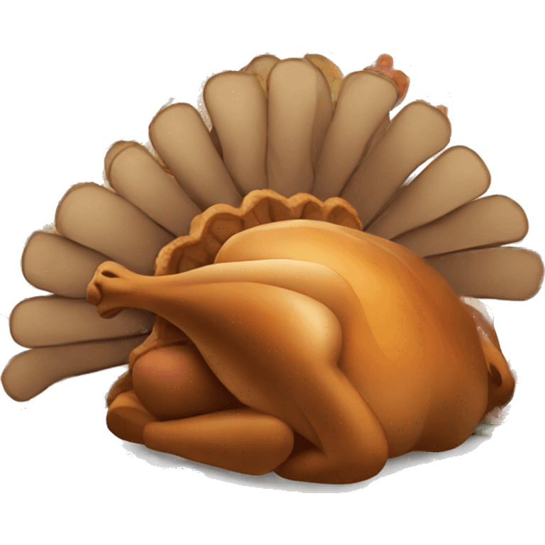 Thanksgiving turkey emoji