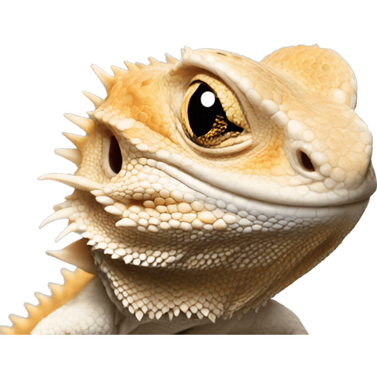 A bearded dragon emoji