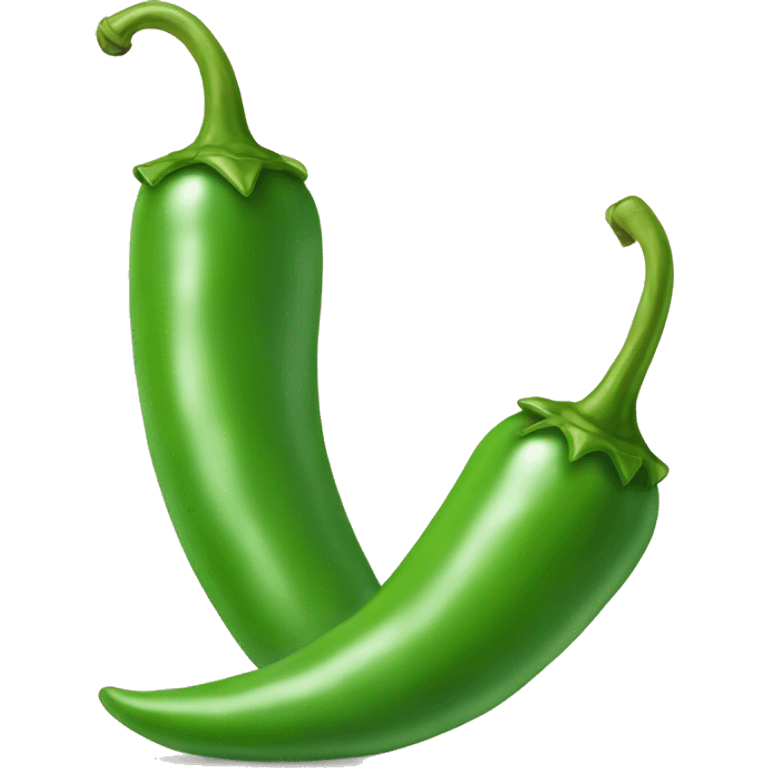 green chili emoji