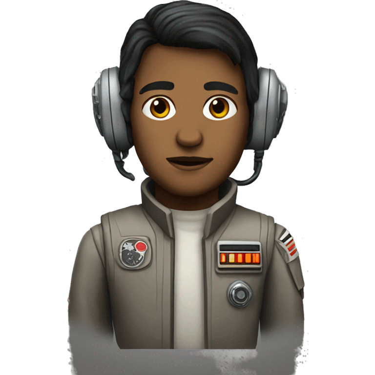 x wing pilot from star wars emoji