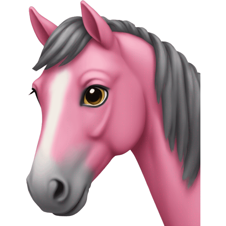 Pink horse emoji