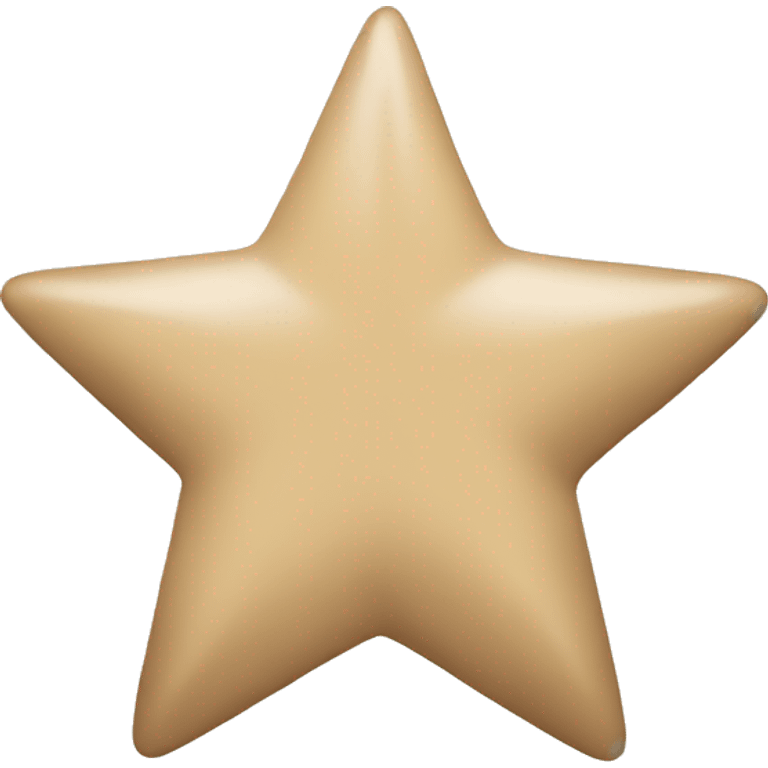 beige star emoji