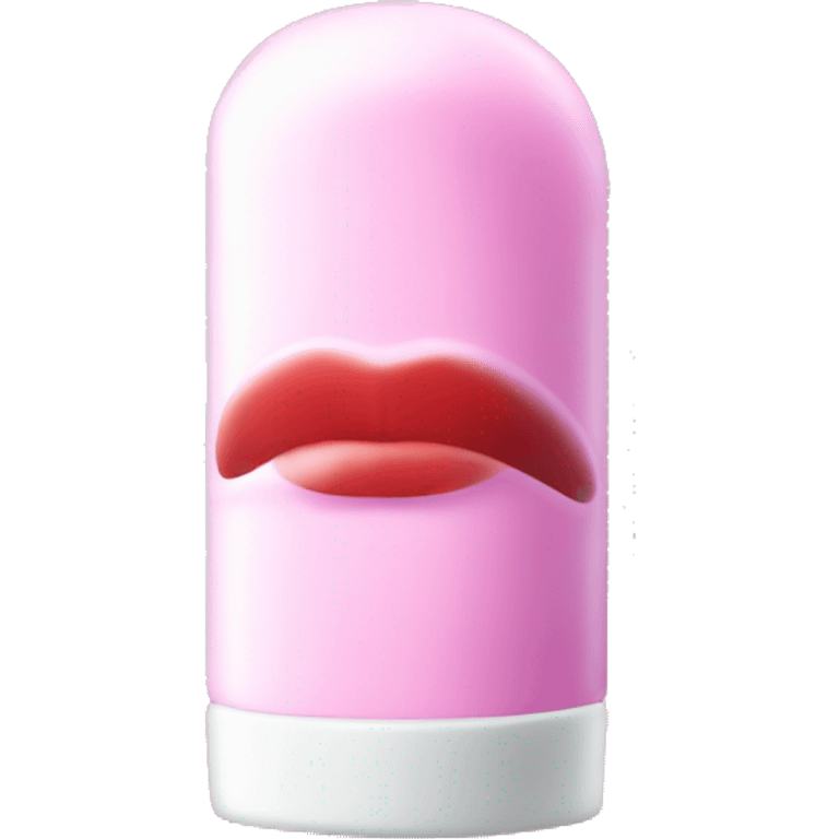 lip balm emoji