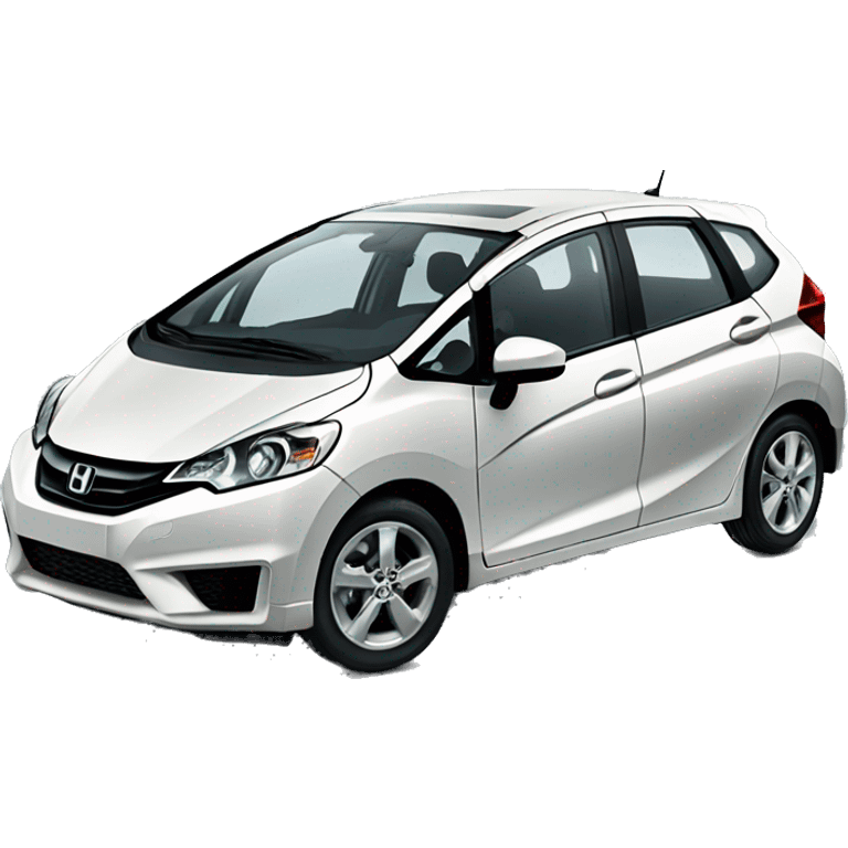 2013 black honda jazz emoji