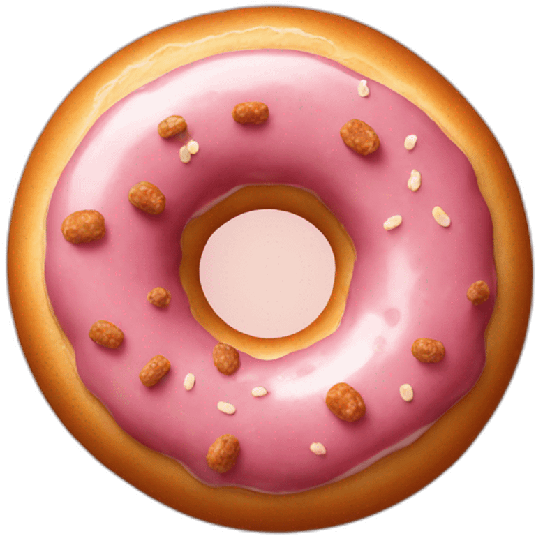 saucisse dans donut emoji