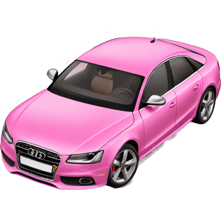 Audi pink emoji