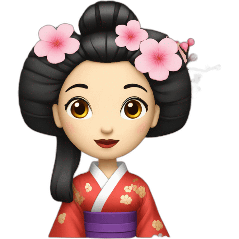 geisha girl emoji