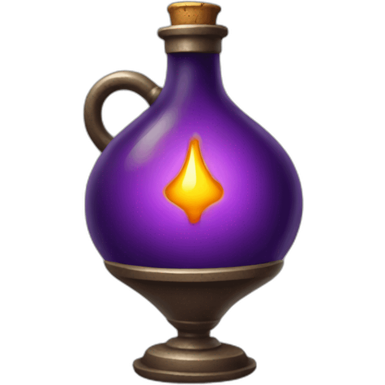 medieval potion filled with charisma color emoji