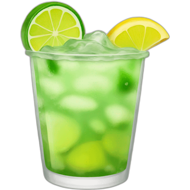 cup with caipirinha emoji