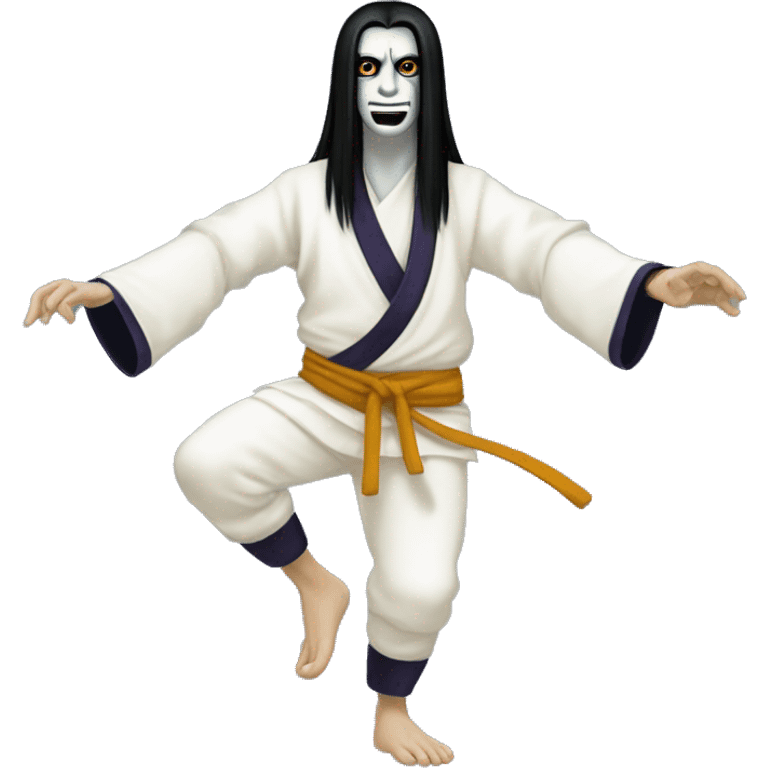 Orochimaru com calça de capoeira  emoji