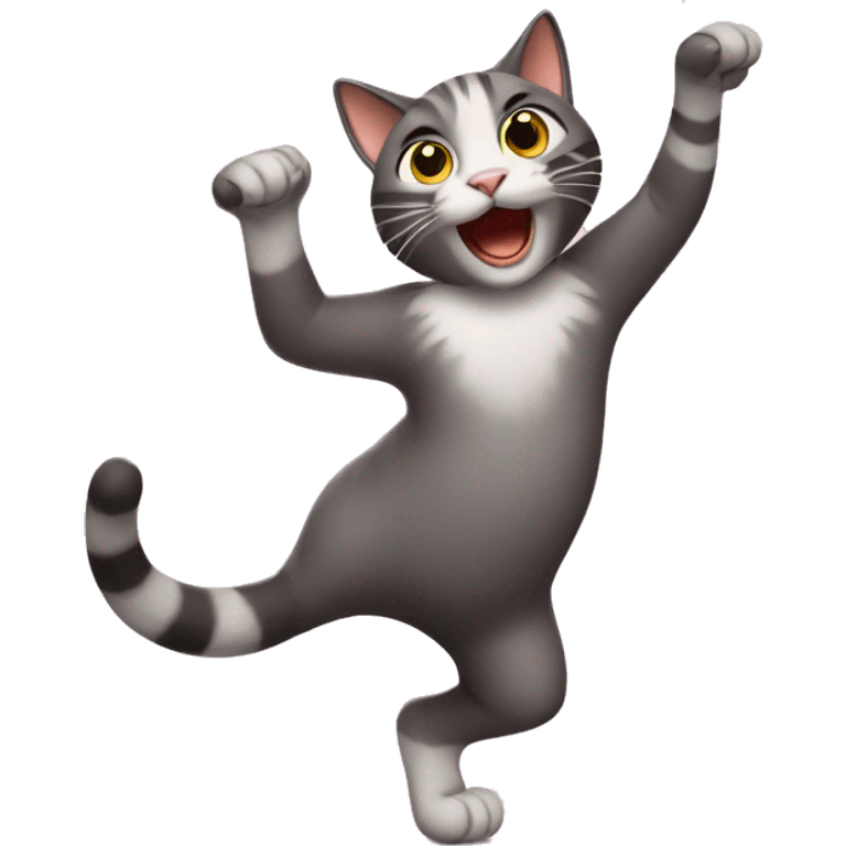 cat dancing emoji