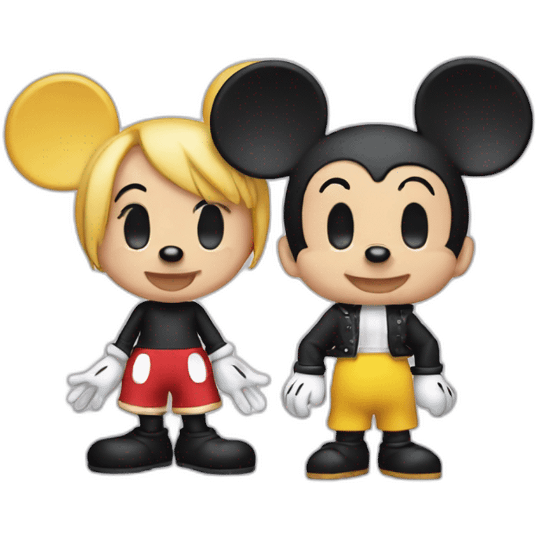 Mickey ken minie emoji