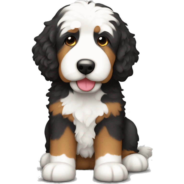 Bernedoodle emoji