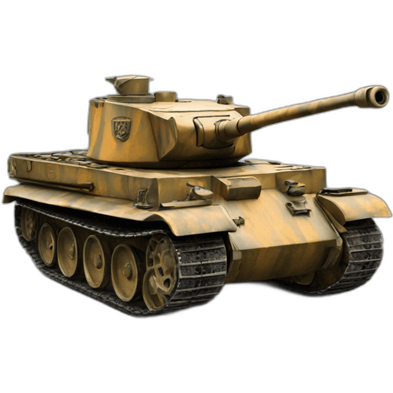 German tiger tank emoji