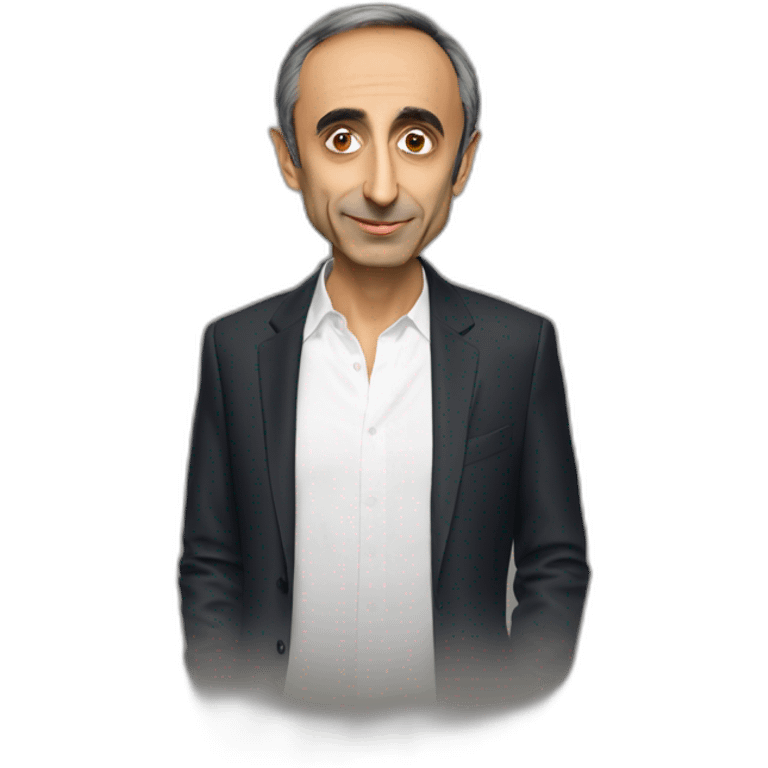 Eric Zemmour et un musulman emoji