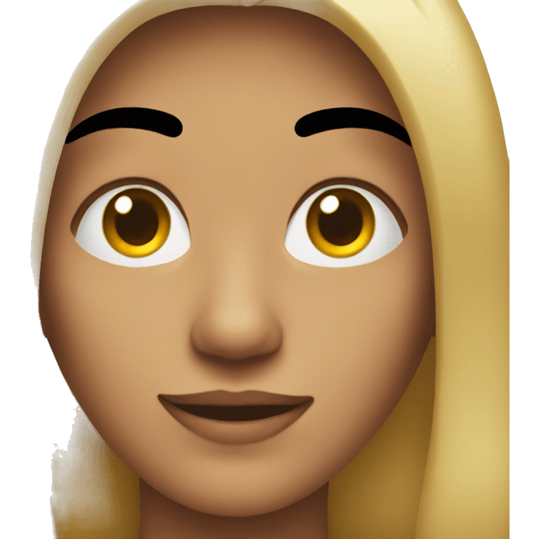 Face zoomed in emoji