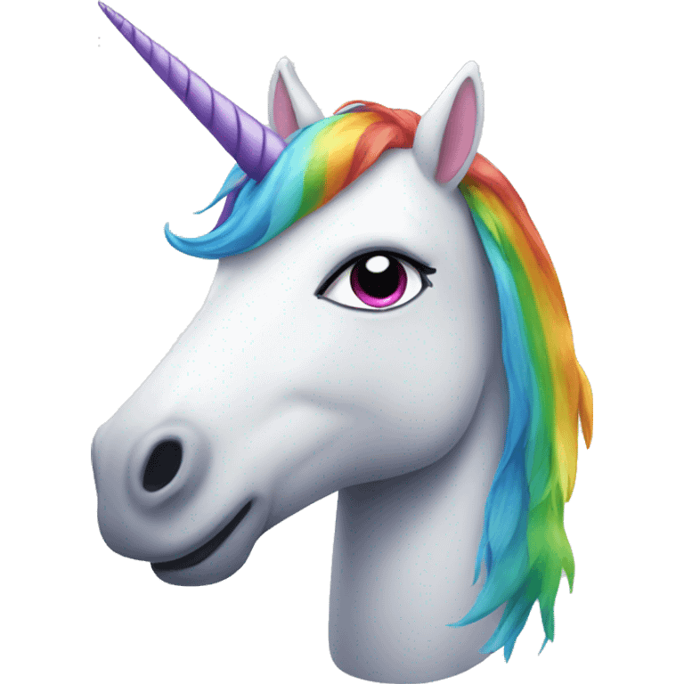 rainbow unicorn emoji