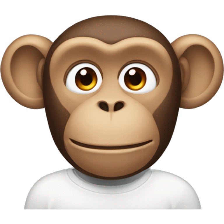 monkey with Airpods Max emoji