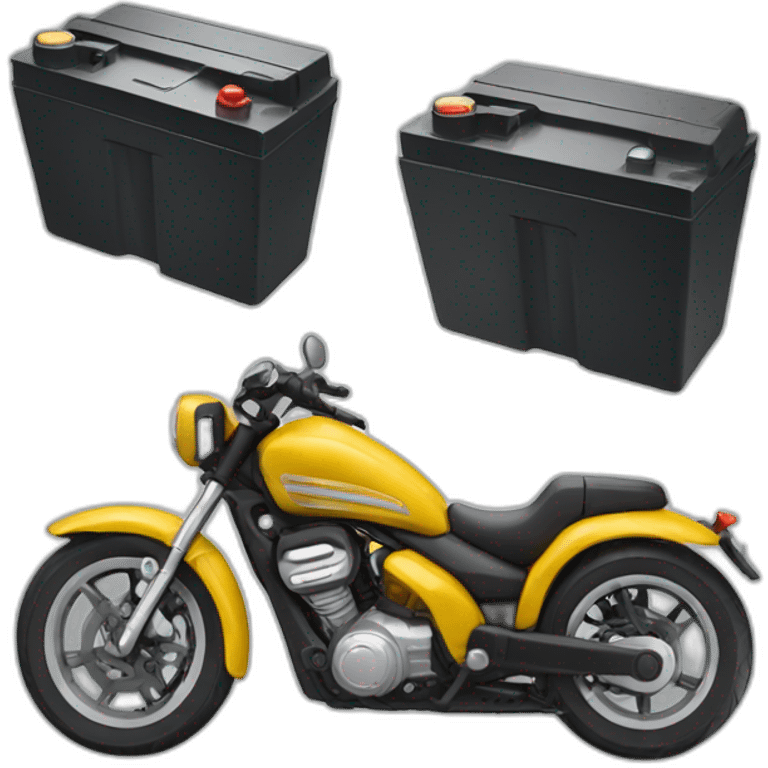 Battery for motor bike ev emoji