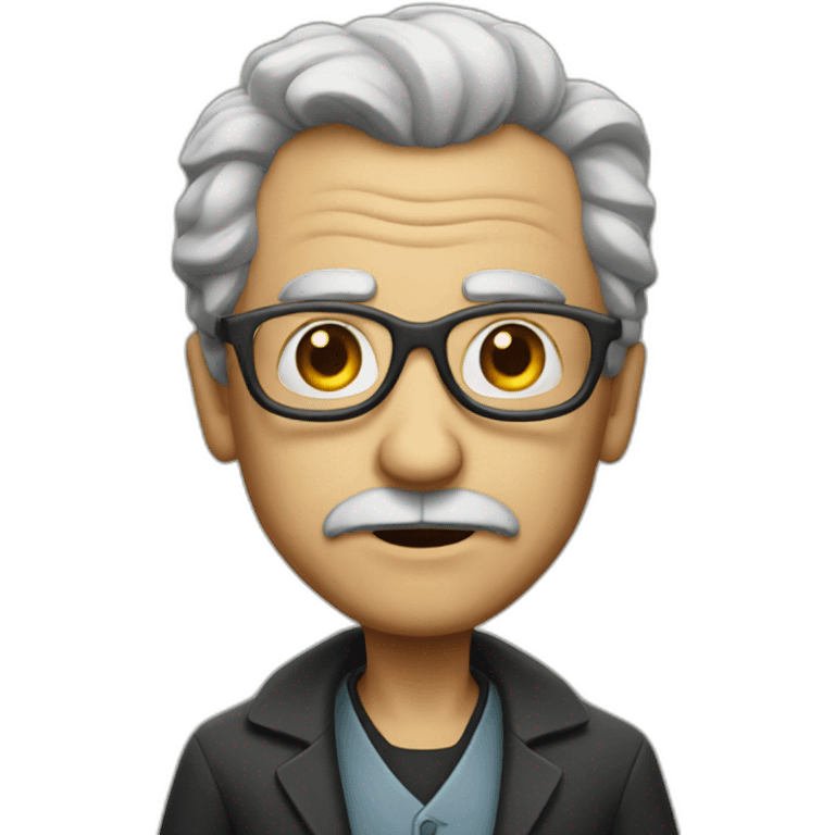 evil professor emoji