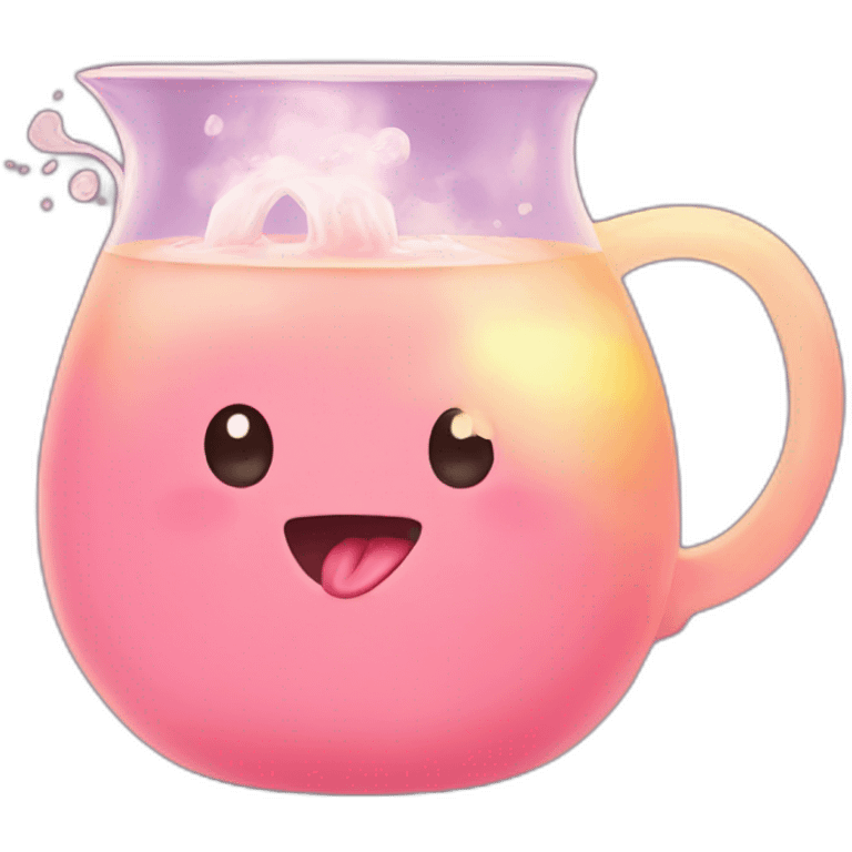 blob sipping tea with pinky finger up emoji