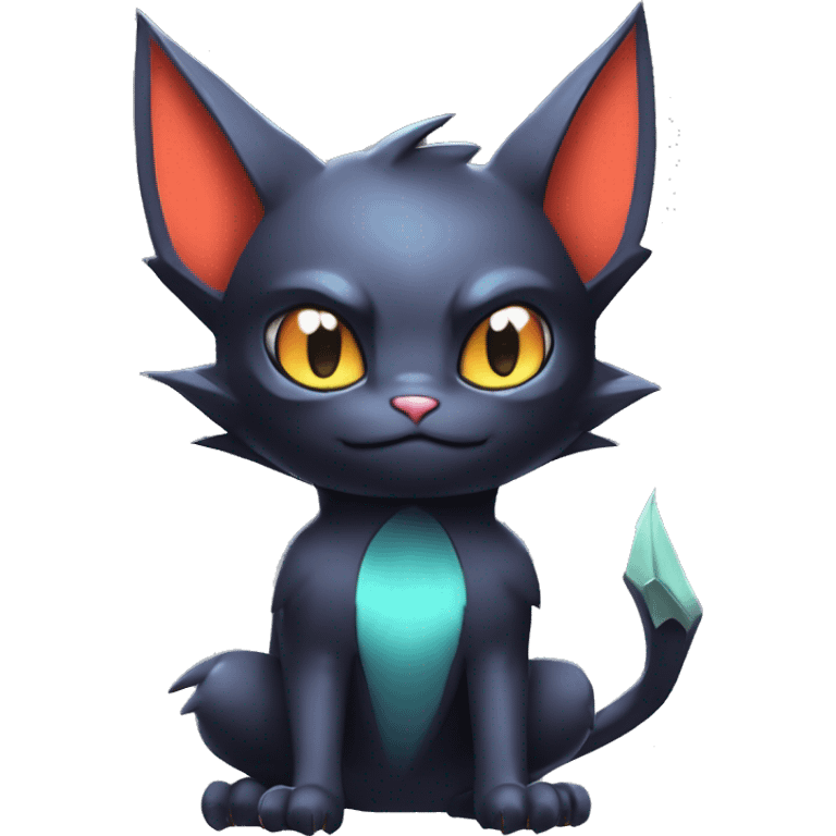 Cool Cute Edgy Chibi Bat-Cat-Noivern-Noibat-Litten-Pokémon-Fakémon-hybrid emoji