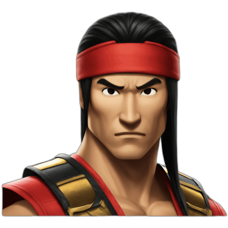 Mortal kombat liu kang emoji