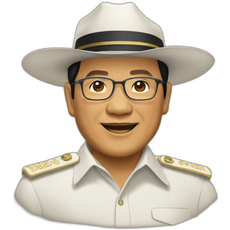 Prabowo subianto emoji