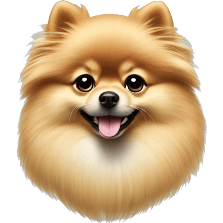 Pomeranian hibiscus  emoji