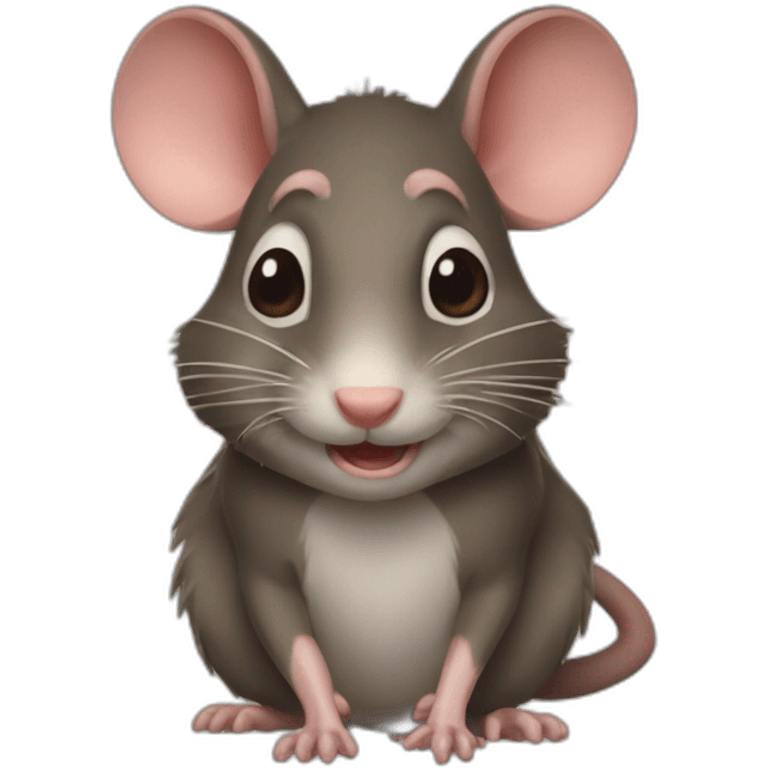 Ratón de praga emoji