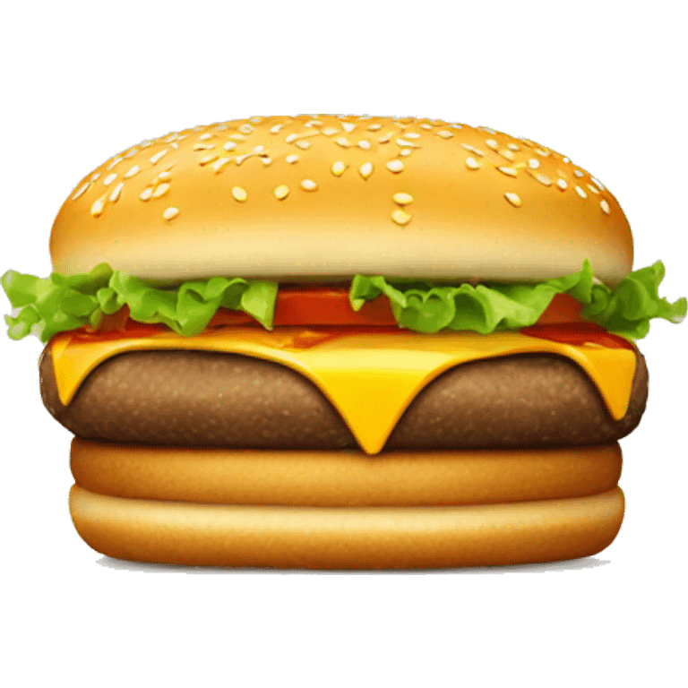 cheeseburger mcdonalds emoji